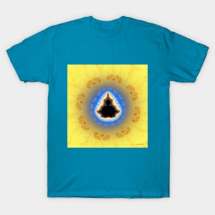 Yellow Fractal T-Shirt